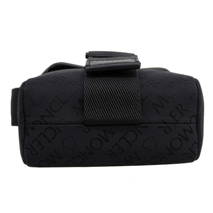 MONCLER モンクレール 美品 SPREAD CROSS BODY クロスボディショルダーバッグ メンズ ブラック 22年製 ショルダーバッグ
