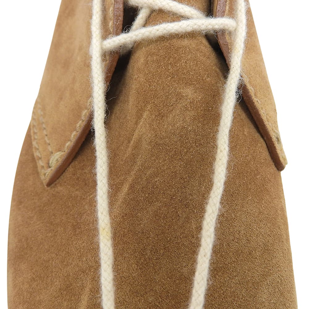 Loro Piana ロロピアーナ スエード SOFT WALK チェッカブーツ シューズ メンズ ブラウン 41 シューズ
