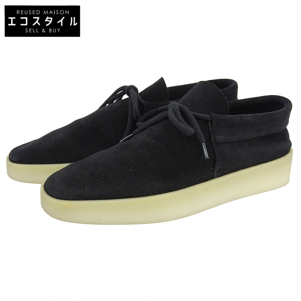 FEAR OF GOD フィアオブゴッド スエード モカシン モックローファー シューズ メンズ 黒 ブラック 40 シューズ