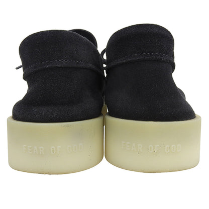 FEAR OF GOD フィアオブゴッド スエード モカシン モックローファー シューズ メンズ 黒 ブラック 40 シューズ