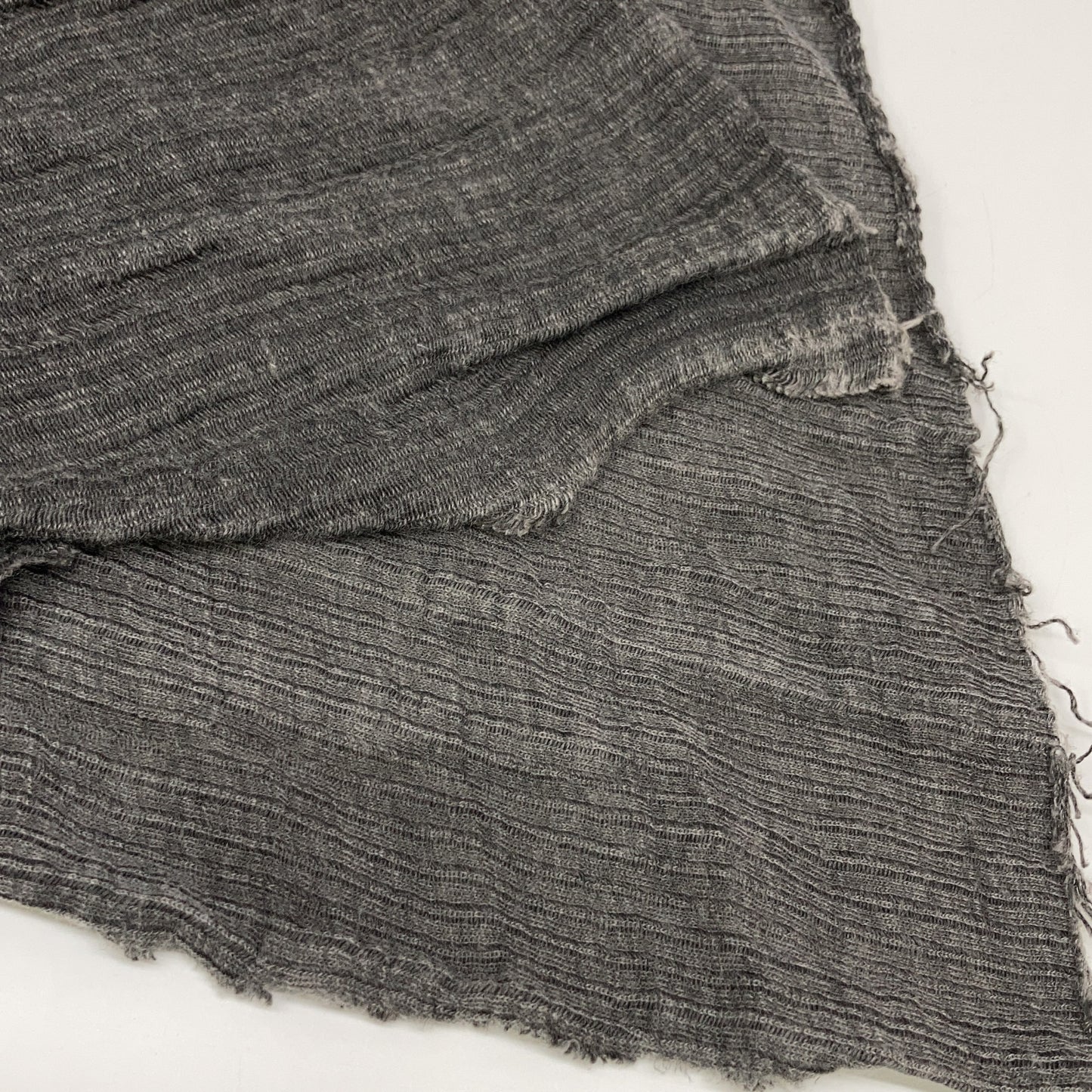 m.a+ Grey x Black Docking Cut-Off Skirt