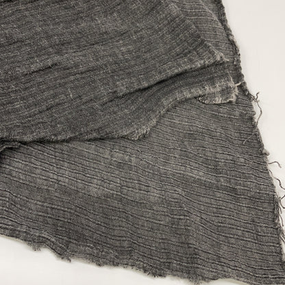 m.a+ Grey x Black Docking Cut-Off Skirt