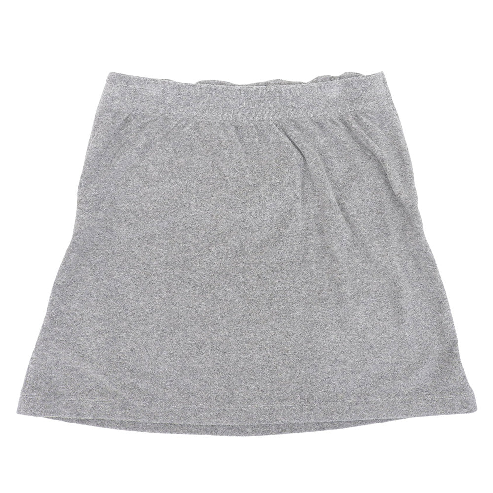 LIBERADD リベラド コットン混 パイルミニスカート レディース グレー 25-090-570-0035 25年製 スカート