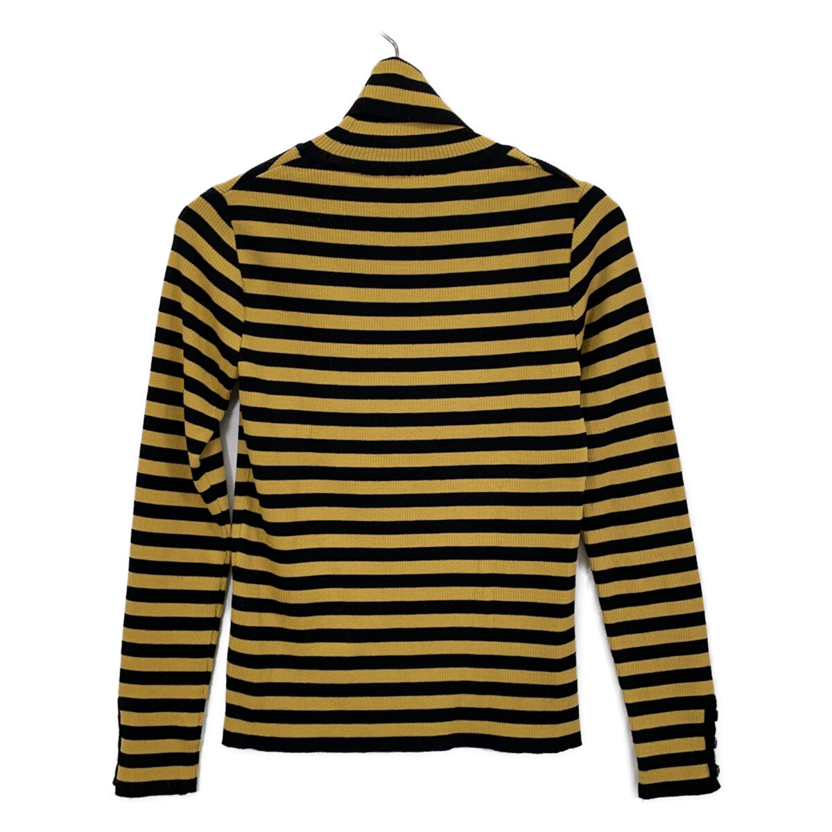 【Excellent condition】PJ-2022AW-01 Border Turtleneck Knit Sweater / Tops M Women's