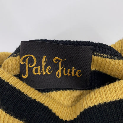 Pale Jute ペールジュート 【美品】PJ-2022AW-01 ボーダー タートルネック ニットセーター/ トップス