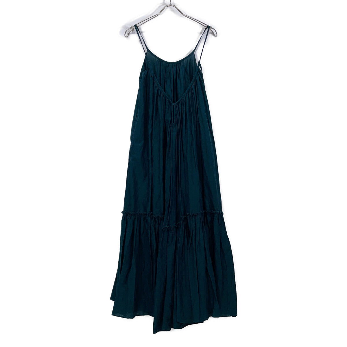 Whim Gazette 【Excellent Condition】Kyoko Hasegawa Collaboration WGZ1041409A0004 Cotton x Silk Voluminous Maxi Dress