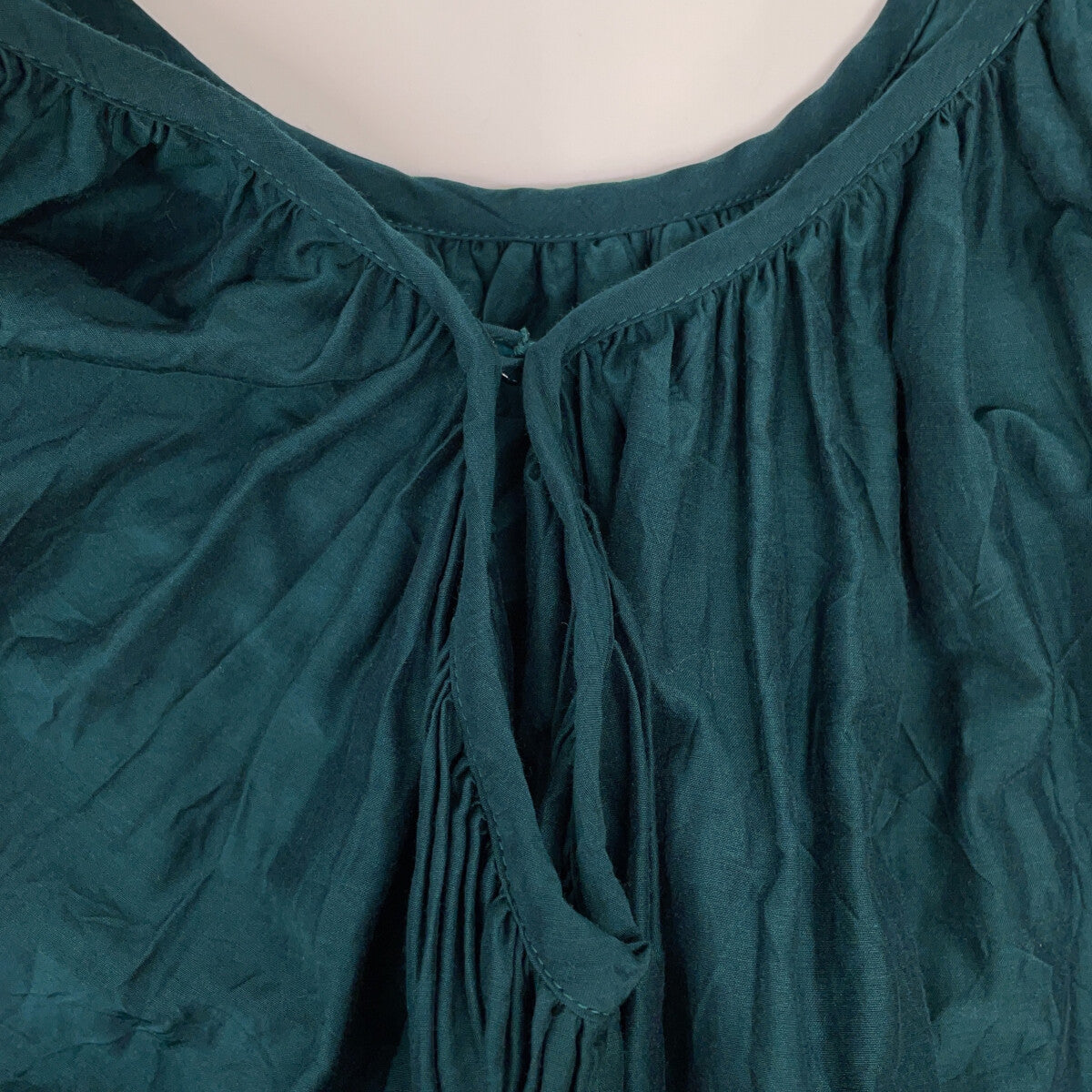 Whim Gazette 【Excellent Condition】Kyoko Hasegawa Collaboration WGZ1041409A0004 Cotton x Silk Voluminous Maxi Dress
