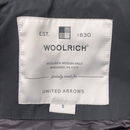 WOOLRICH ウールリッチ 【UNITED ARROWS別注】WWCPS2868 ﾌﾞﾗｯｸ PUFFY PRESCOTT ﾌｰﾃﾞｨﾀﾞｳﾝｼﾞｬｹｯﾄ コート S