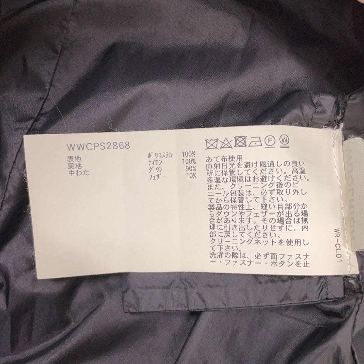 WOOLRICH ウールリッチ 【UNITED ARROWS別注】WWCPS2868 ブラック PUFFY PRESCOTT フーディダウンジャケット コート