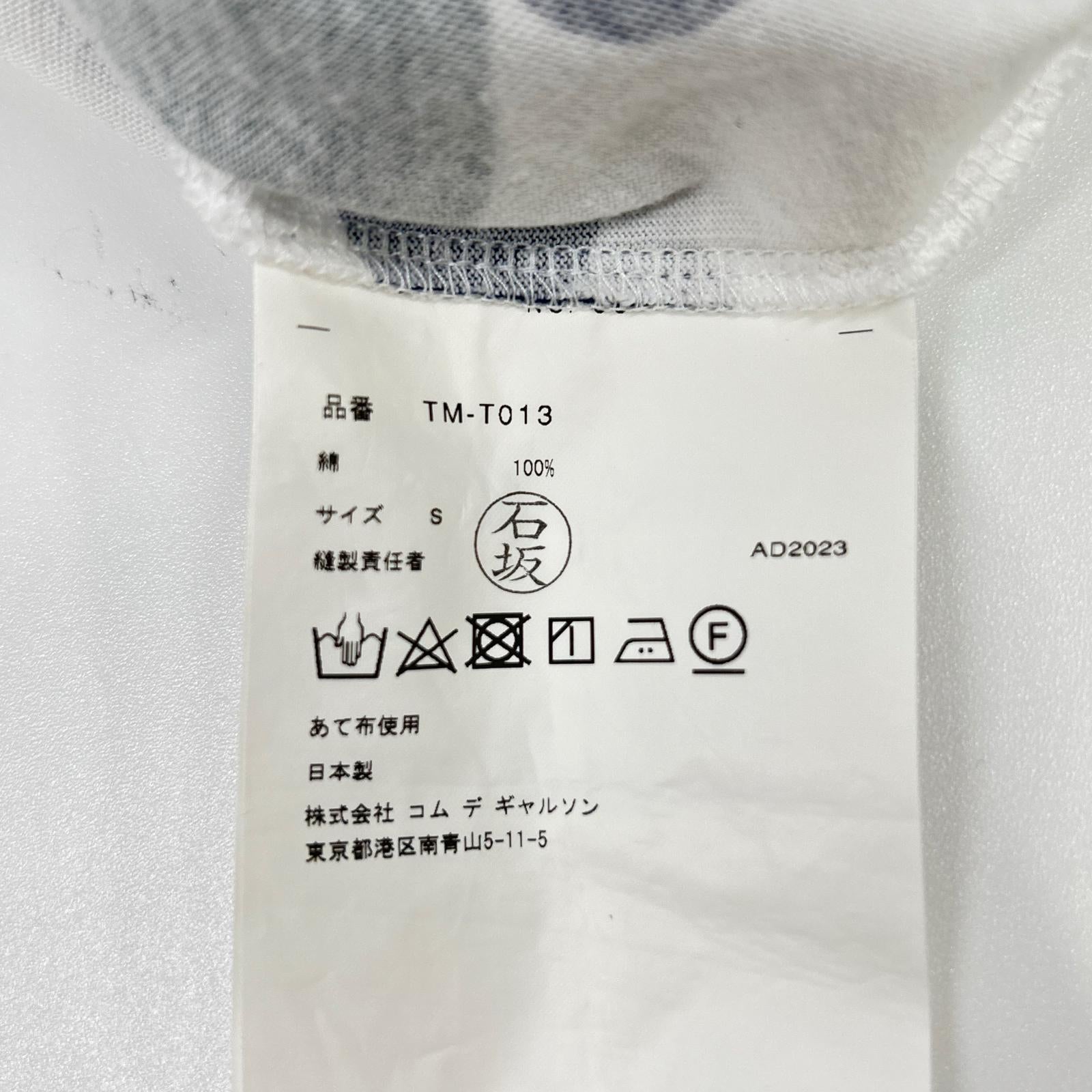 タオ TAO 23aw TM-T013 ホワイト DAICHIRO SHINJO 半袖Tシャツ トップス