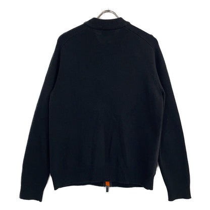 HERMES エルメス 【国内正規】ウールｘカシミヤ ナイロン切替 ジップアップ ジャケット ジャケット
