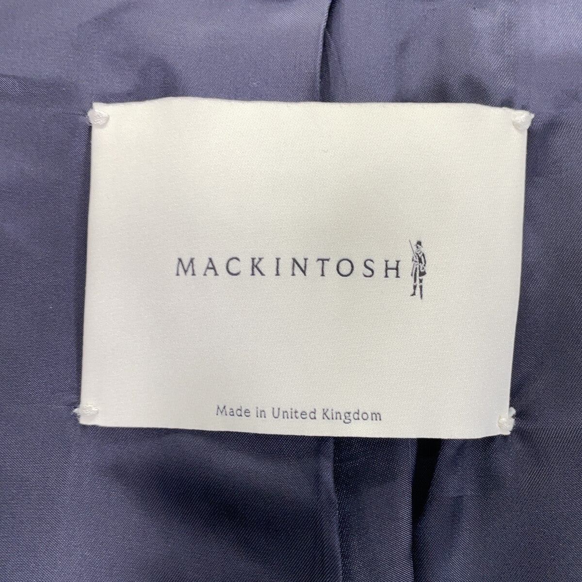 MACKINTOSH マッキントッシュ GM-1001FD ネイビー ダンケルド/DUNKELD ウールステンカラーコート コート