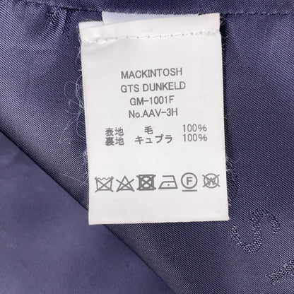 MACKINTOSH GM-1001FD Navy DUNKELD wool stand-collar coat Coat