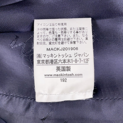 MACKINTOSH マッキントッシュ GM-1001FD ネイビー ダンケルド/DUNKELD ウールステンカラーコート コート