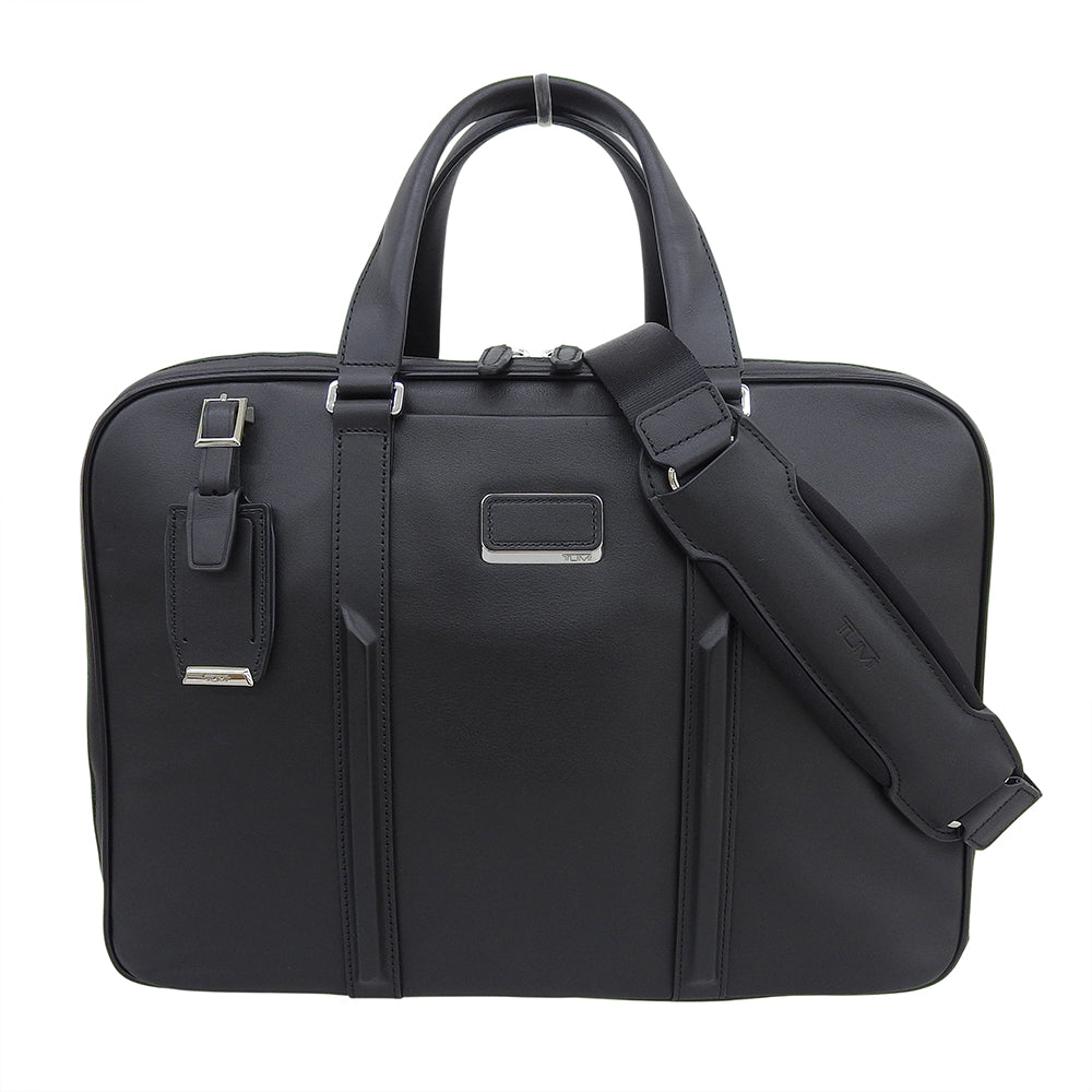 TUMI トゥミ 美品 JARVIS デラックス ラップトップ ブリーフ ビジネスバッグ ブリーフケース メンズ ブラック1535601041 ビジネスバッグ ブリーフケース