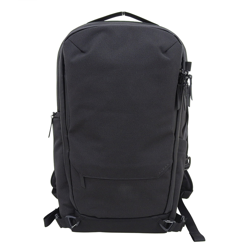 ALPAKA アルパカ 美品 エレメンツトラベル バックパック 35L リュック デイパック メンズ ブラック リュック バックパック
