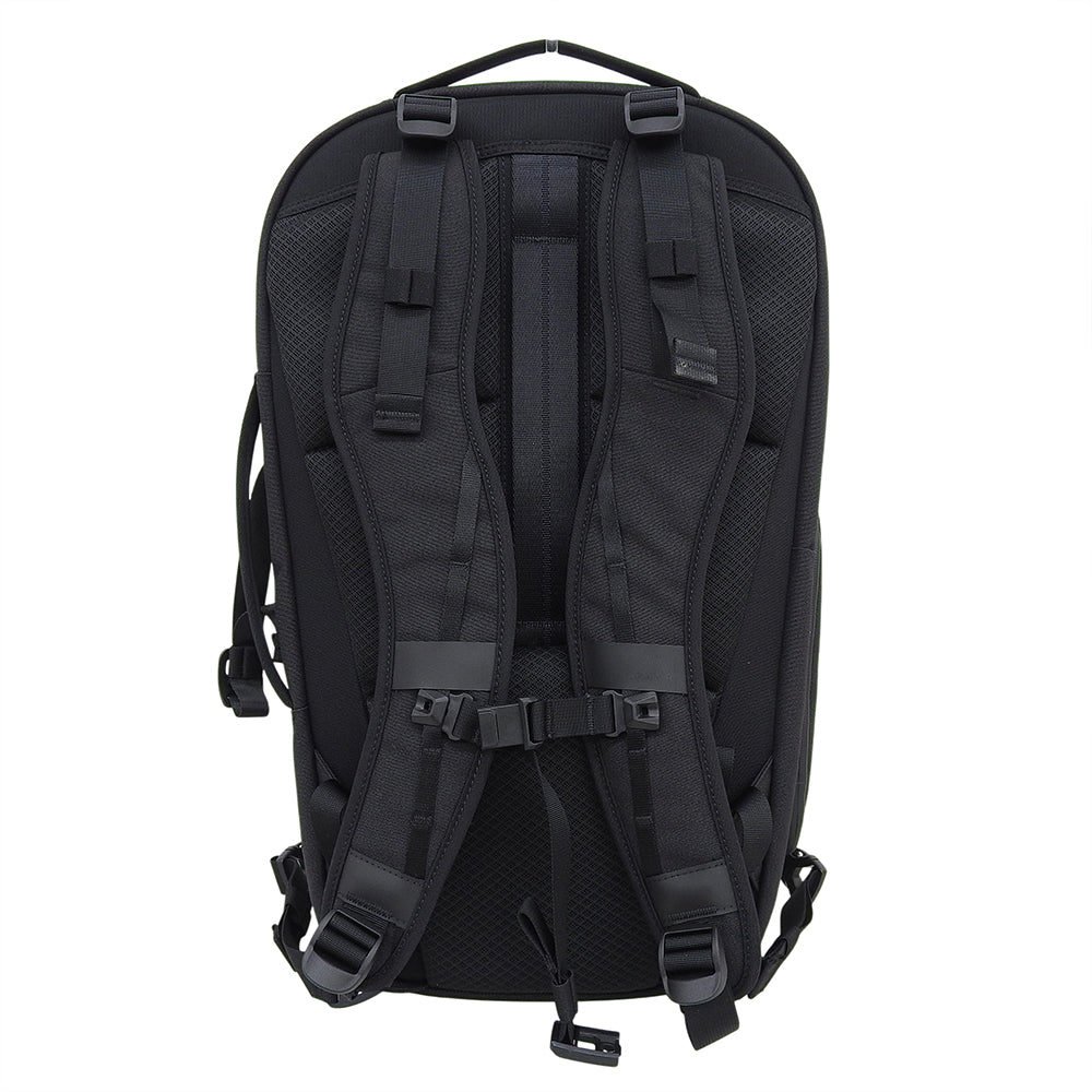 ALPAKA アルパカ 美品 エレメンツトラベル バックパック 35L リュック デイパック メンズ ブラック リュック バックパック