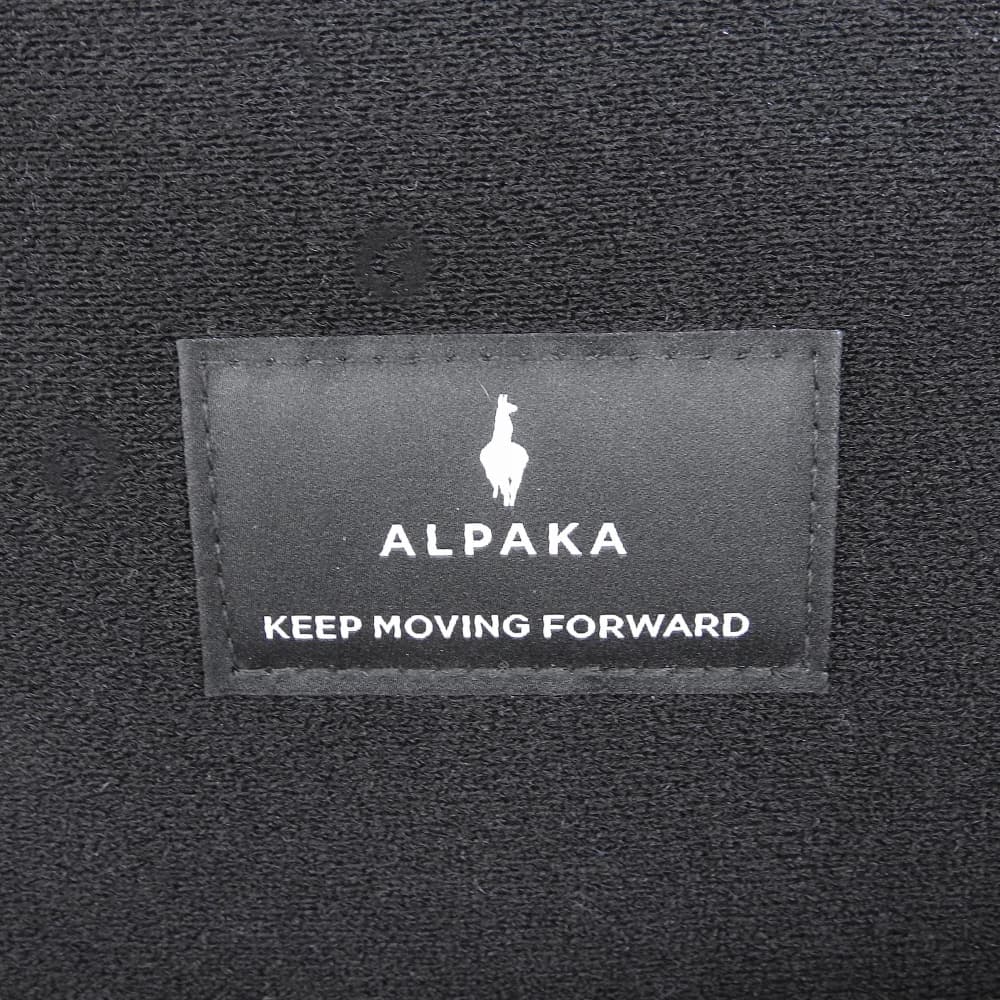 ALPAKA アルパカ 美品 エレメンツトラベル バックパック 35L リュック デイパック メンズ ブラック リュック バックパック