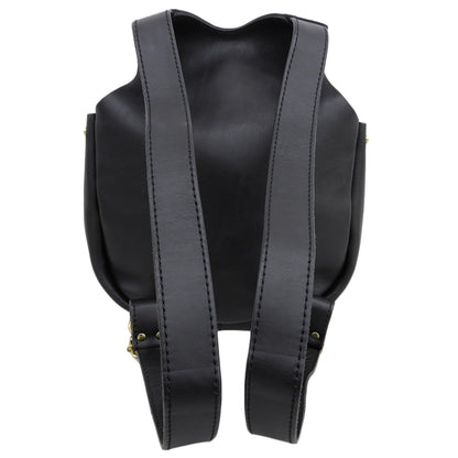 HERZ ヘルツ 着る鞄 ポケット付き S ソフトレザー リュック デイパック メンズ ブラック R-14 リュック バックパック S