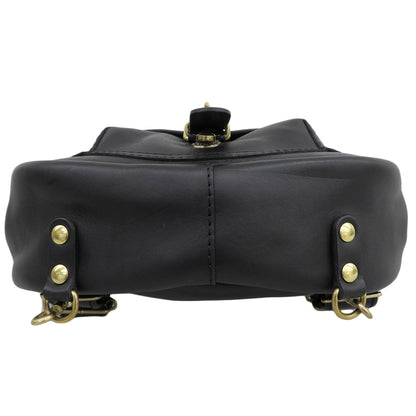 HERZ ヘルツ 着る鞄 ポケット付き S ソフトレザー リュック デイパック メンズ ブラック R-14 リュック バックパック S