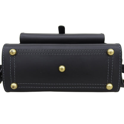 HERZ ヘルツ ソフトレザー 1本ベルトバレルリュック リュック デイパック メンズ ブラック R-26 リュック バックパック F