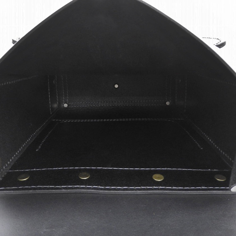 HERZ ヘルツ ソフトレザー 1本ベルトバレルリュック リュック デイパック メンズ ブラック R-26 リュック バックパック F