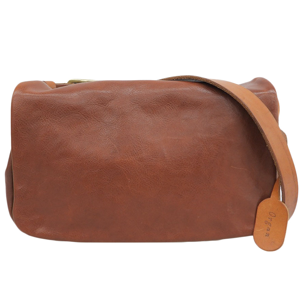 organ オルガン G92 アンバー ソフトレザー ボディバッグ M レディース ブラウン ボディバッグ M