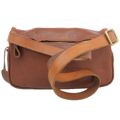 organ オルガン G92 アンバー ソフトレザー ボディバッグ M レディース ブラウン ボディバッグ M