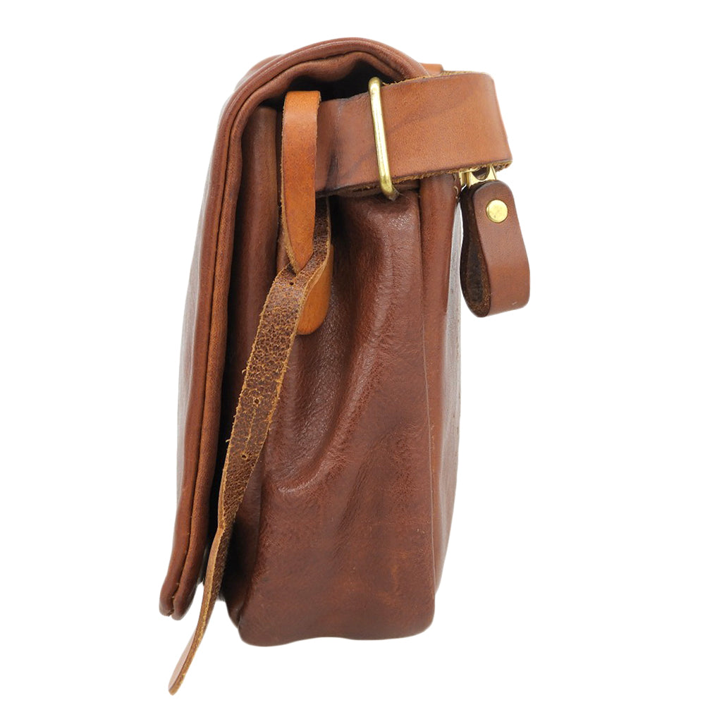 organ オルガン G92 アンバー ソフトレザー ボディバッグ M レディース ブラウン ボディバッグ M