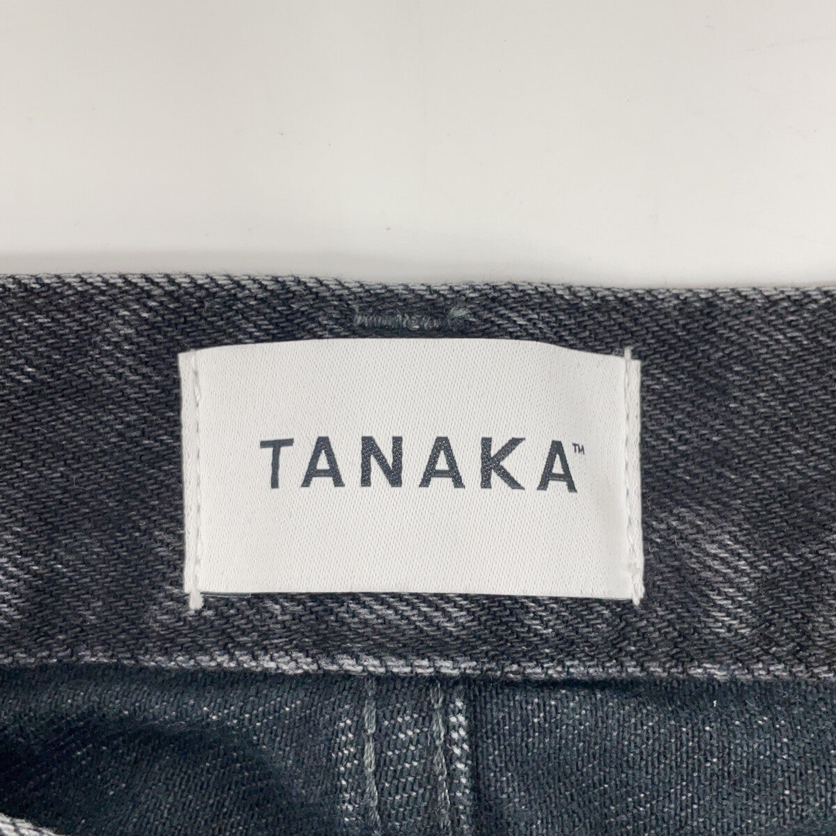 TANAKA 田中 ST-126 THE STRAIGHT JEAN TRONSERS 黑色 棉 预洗 五袋黑色赤耳牛仔裤 下装