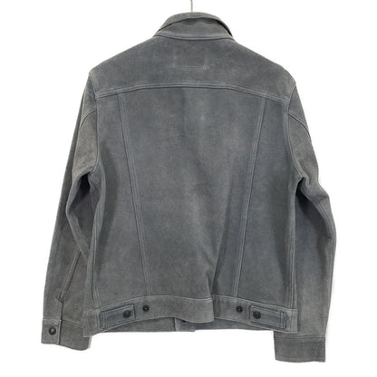 RATS 拉茨 23'RJ-0907 灰色 牛麂皮 按扣 麂皮夹克/SUEDE LEATHER JKT 夹克 S