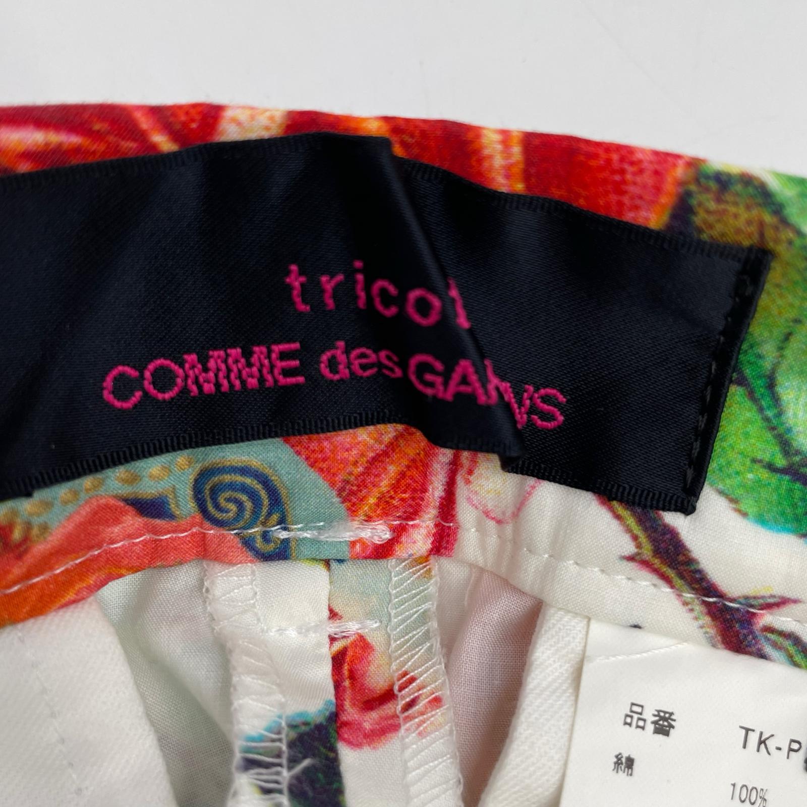 tricotCOMMEdesGARCONS 川久保玲 13春夏 多色印花中缝西装裤 下装