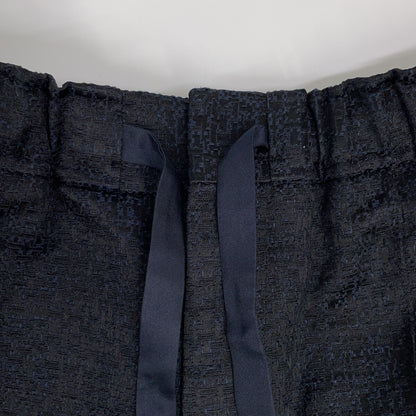 6514-236-1373 Cotton/Silk Kasuri Jacquard Tapered Pants / Bottoms 36 Women's