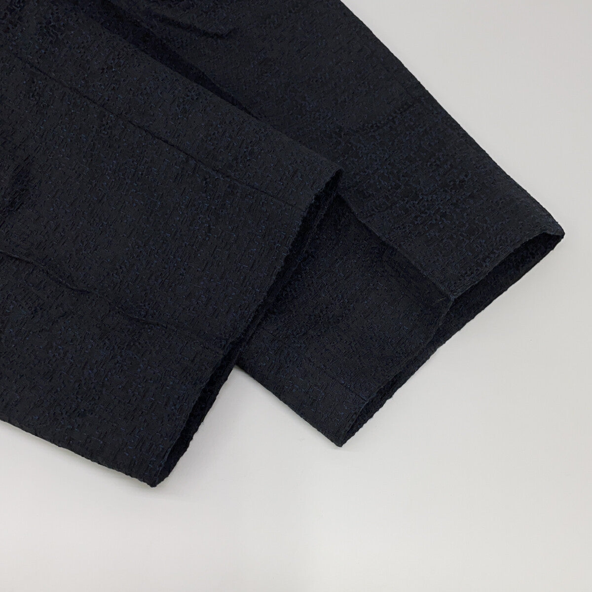 6514-236-1373 Cotton/Silk Kasuri Jacquard Tapered Pants / Bottoms 36 Women's