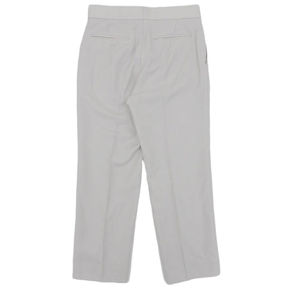 DRAWER Wool Mohair Gabardine Tapered Pants Bottoms Women's Light Gray 36 Bottoms 36