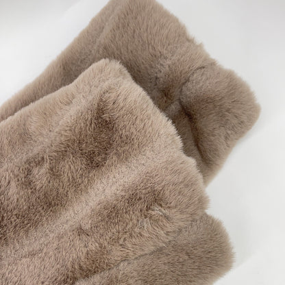 her lip to ハーリップトゥ 1254307109 ブラウン french taupe Winter Love Faux Fur Coat コート