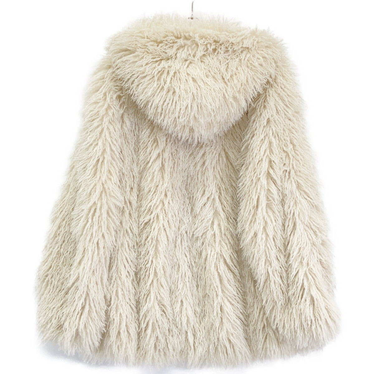 PRANK PROJECT プランクプロジェクト 25AW 31252215105 ホワイト ドローストリング Fake Fur Hooded Hoodie ジャケット