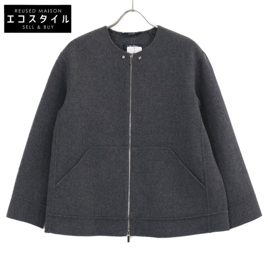 S MaxMara エスマックスマーラ 【新品同様/国内正規】CUCITO AMANOクチートアマーノ 24290460936 ダブルフェイス W-ZIP ノーカラージャケット ジャケット