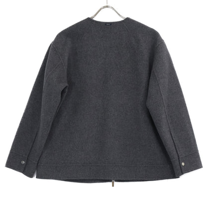 S MaxMara エスマックスマーラ 【新品同様/国内正規】CUCITO AMANOクチートアマーノ 24290460936 ダブルフェイス W-ZIP ノーカラージャケット ジャケット