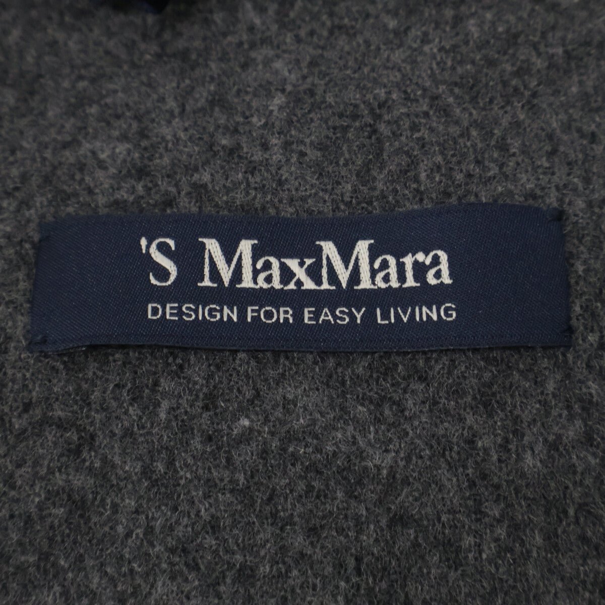 S MaxMara エスマックスマーラ 【新品同様/国内正規】CUCITO AMANOクチートアマーノ 24290460936 ダブルフェイス W-ZIP ノーカラージャケット ジャケット