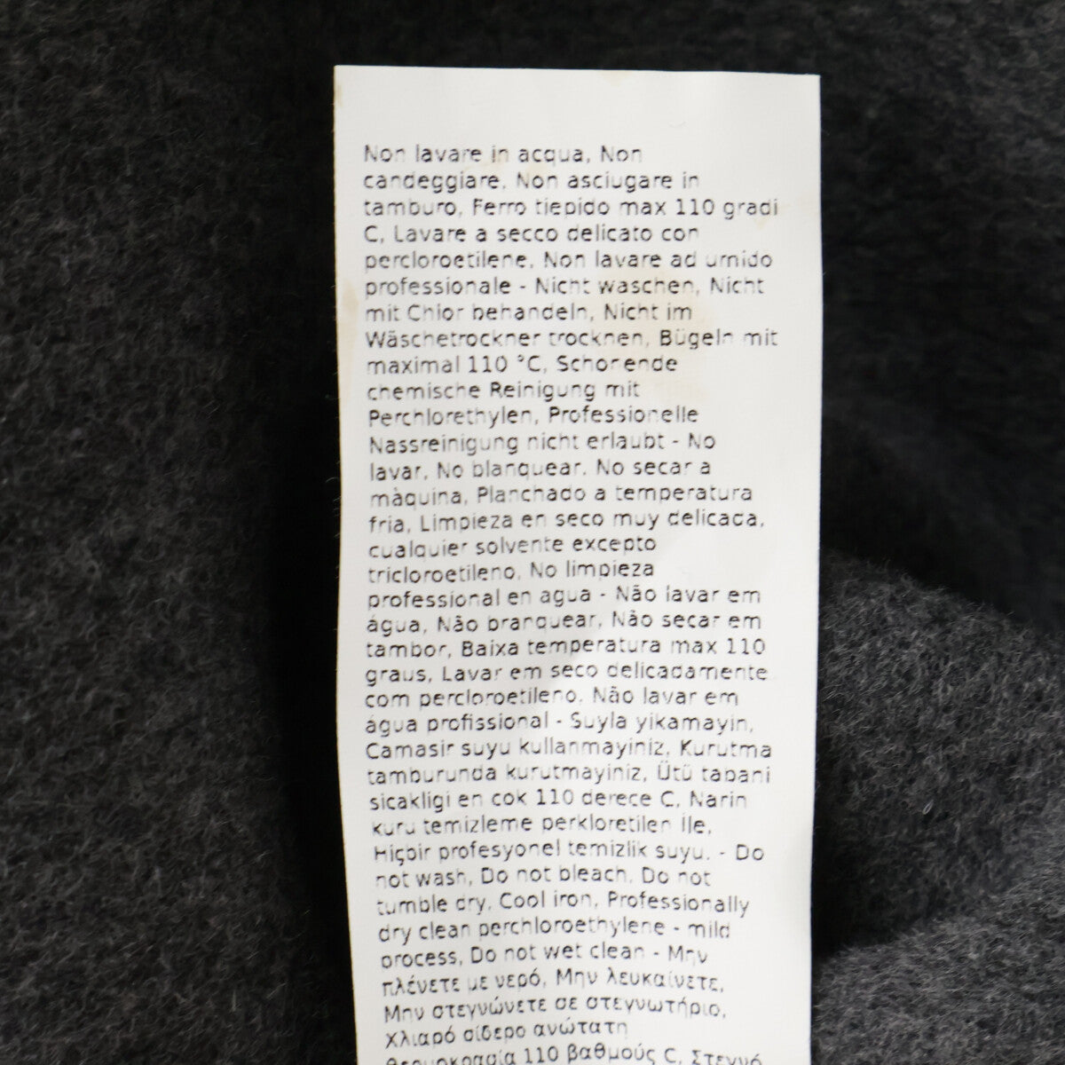 S MaxMara - CUCITO AMANO Double-Faced W-ZIP Collarless Jacket 24290460936 (As New/Domestic Authenticity Guaranteed)