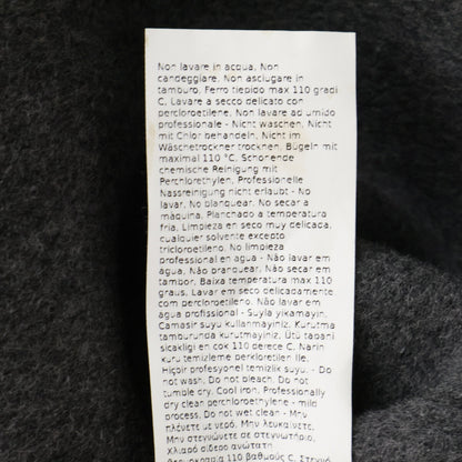 S MaxMara - CUCITO AMANO Double-Faced W-ZIP Collarless Jacket 24290460936 (As New/Domestic Authenticity Guaranteed)
