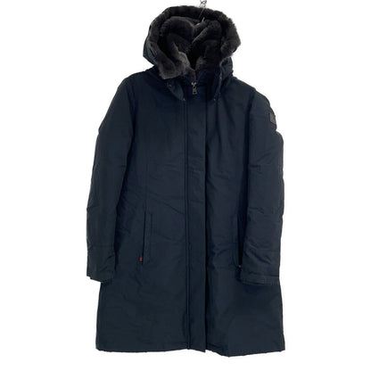 [Excellent Condition/Domestic Authentic] WWCPS2807 BOW BRIDGE Rabbit Fur/Hooded Down Coat M Ladies