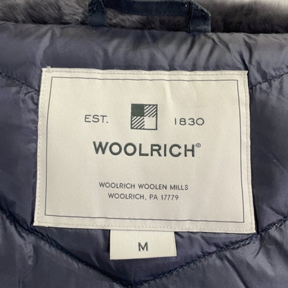 [Excellent Condition/Domestic Authentic] WWCPS2807 BOW BRIDGE Rabbit Fur/Hooded Down Coat M Ladies