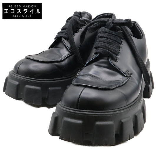 PRADA 2EE356 Monolith Platform Derby Shoes