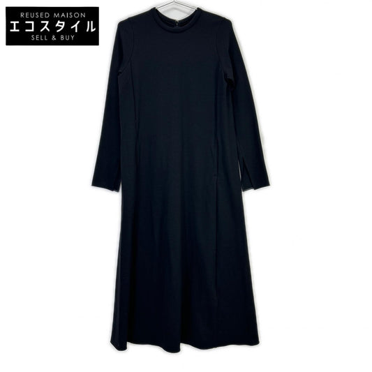 [×LEE] 24AW Black Super Simple Dress .M Dress 36 Women's