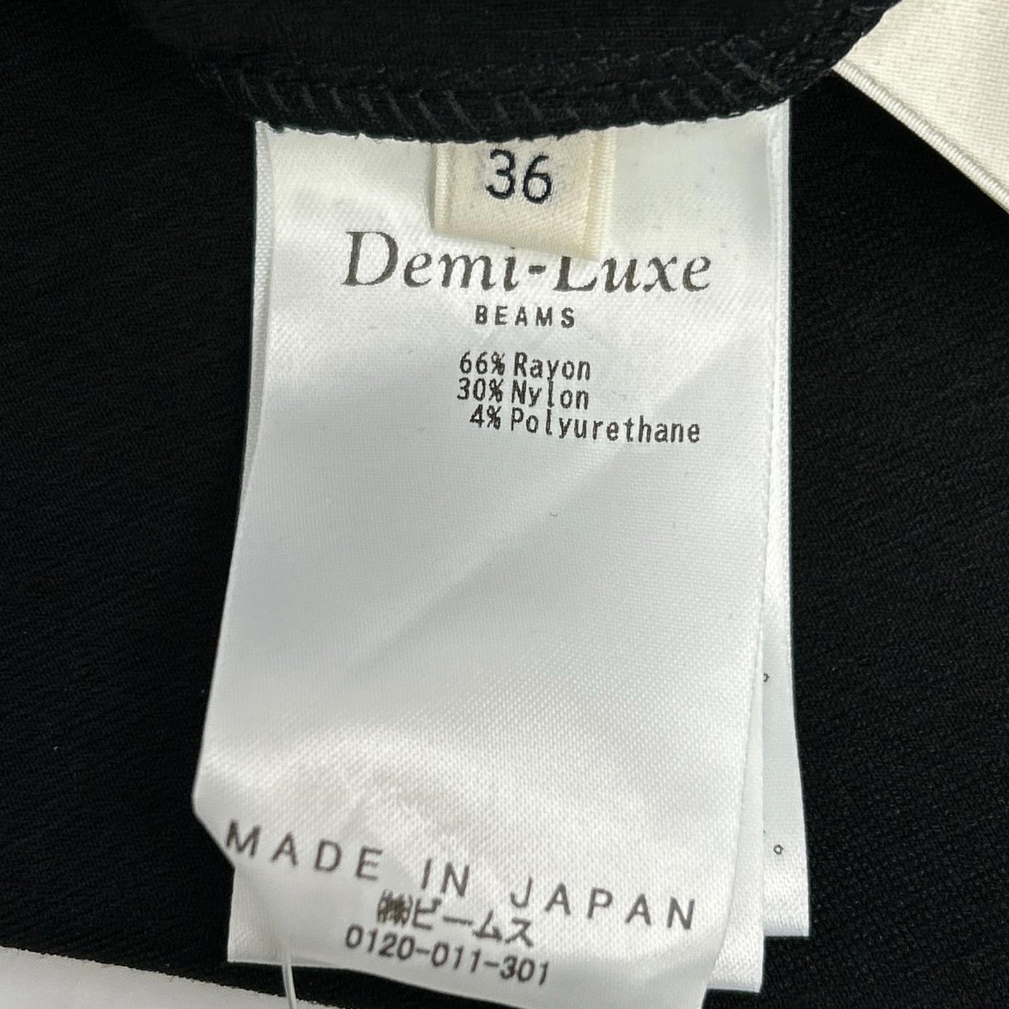 [×LEE] 24AW Black Super Simple Dress .M Dress 36 Women's