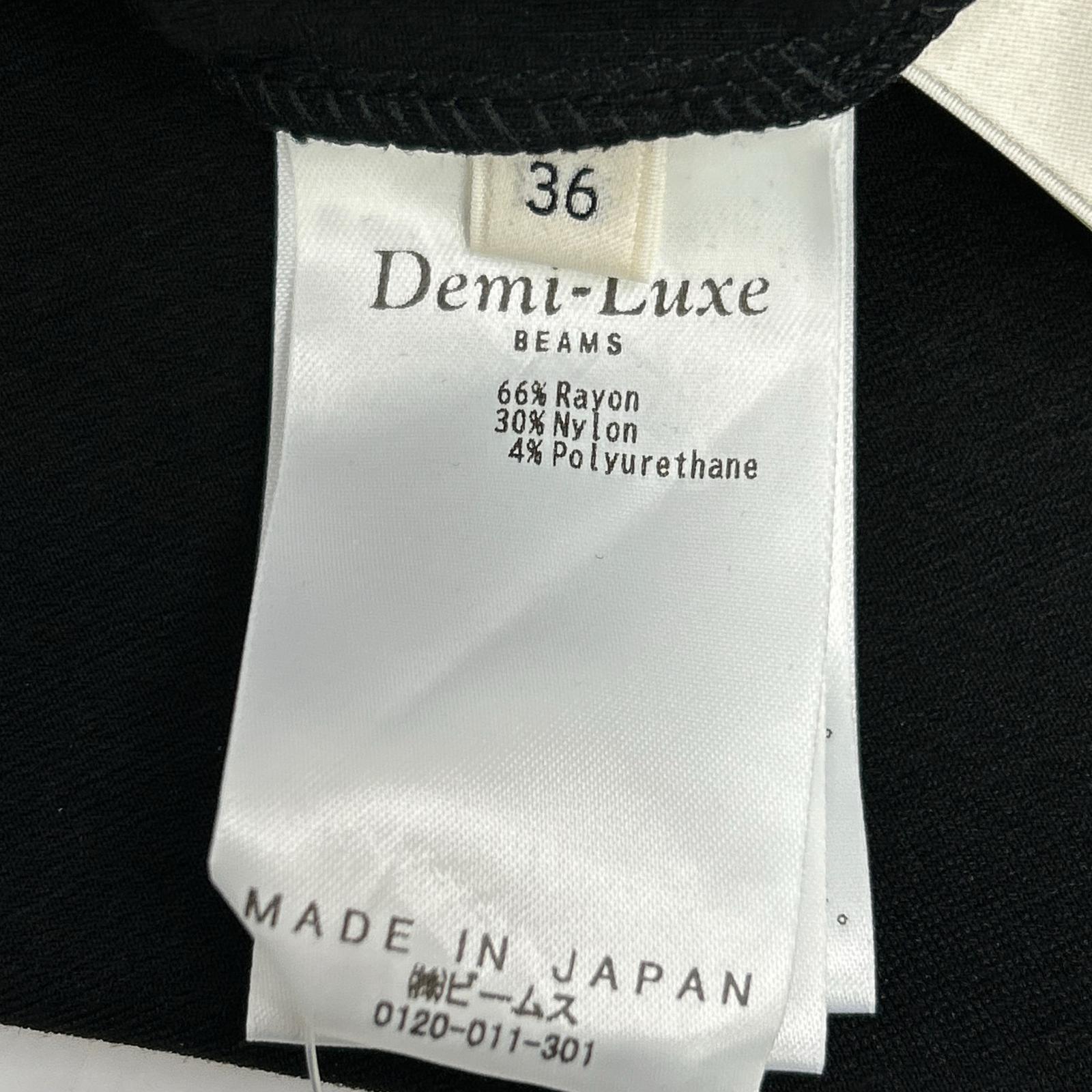 [×LEE] 24AW Black Super Simple Dress .M Dress 36 Women's