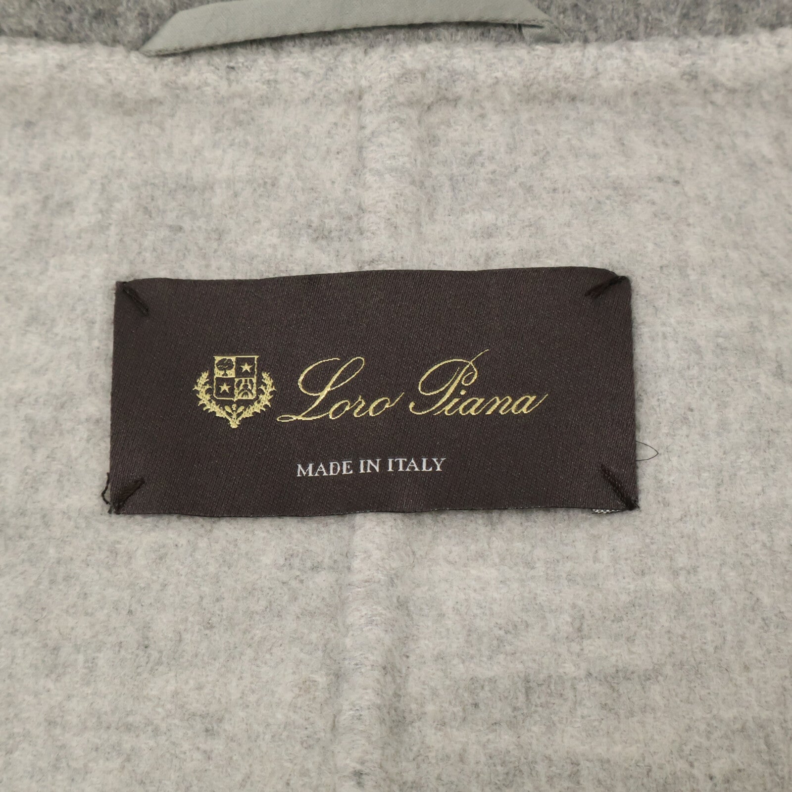 Loro Piana ロロピアーナ 【国内正規】MAC6769 カシミヤ100％ シングル コート