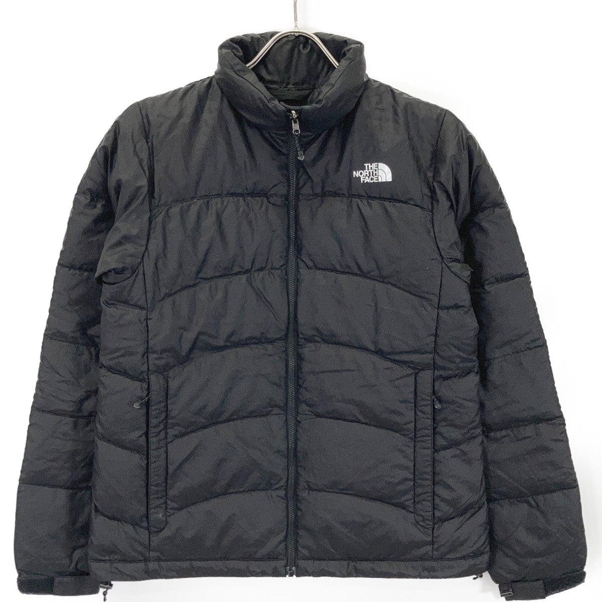 NDW92242 Black Nylon Zip-in Magnet Aconcagua Quilting Down Jacket M Ladies